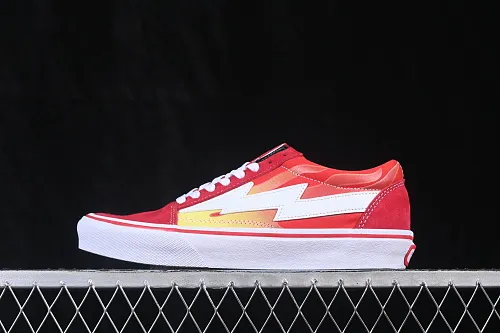 All categories Vans Vans series Vans Low Vans low-top Revenge x Storm Old Skool Lightning joint low-top casual sneakers Red Flame